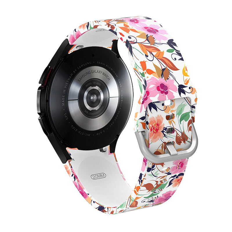 Pattern Printed Silicone Smart Watch Band Strap Replacement for Samsung Galaxy Watch6 40mm 44mm Watch6 Classic 43mm 47mm Watch 5 40mm 44mm 5 Pro 45mm Watch4 40mm 44mm Pattern Printed Silicone Smart Watch Band Strap Replacement for Samsung Galaxy Watch6 40mm 44mm Watch6 Classic 43mm 47mm Watch 5 40mm 44mm 5 Pro 45mm Watch4 40mm 44mm